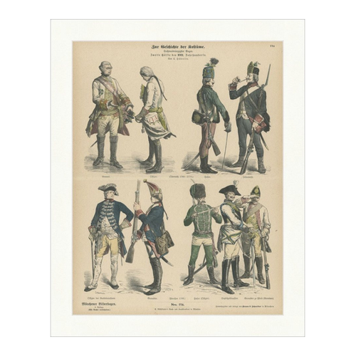 Bild von Eleganter Kunstdruck mit Passepartout