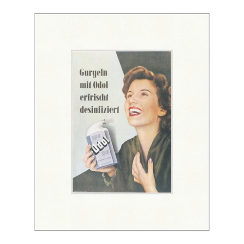 Bild von Kunstdruck ODOL Mundspülung - Ein Stück Zeitgeschichte