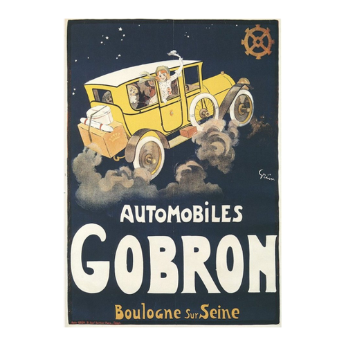 Bild von Kunstdruck Automobiles Gobron Boulogne Sur Seine – Eleganz für jeden Raum