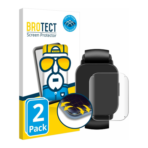 Bild von BROTECT Full-Cover Displayschutz für Smartwatches