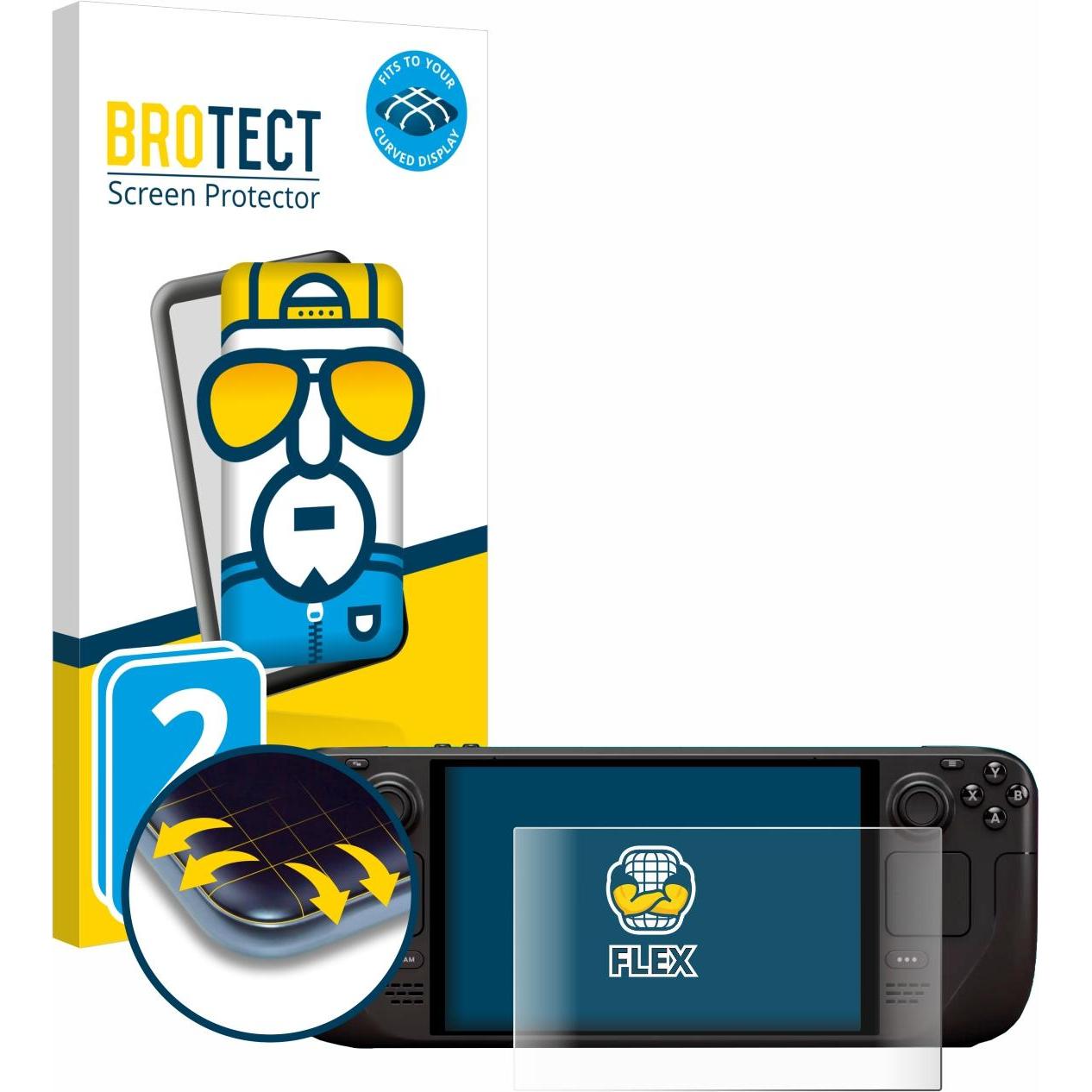 Bild von BROTECT Full-Cover Displayschutz, Weiteres Gaming Zubehör, Transparent