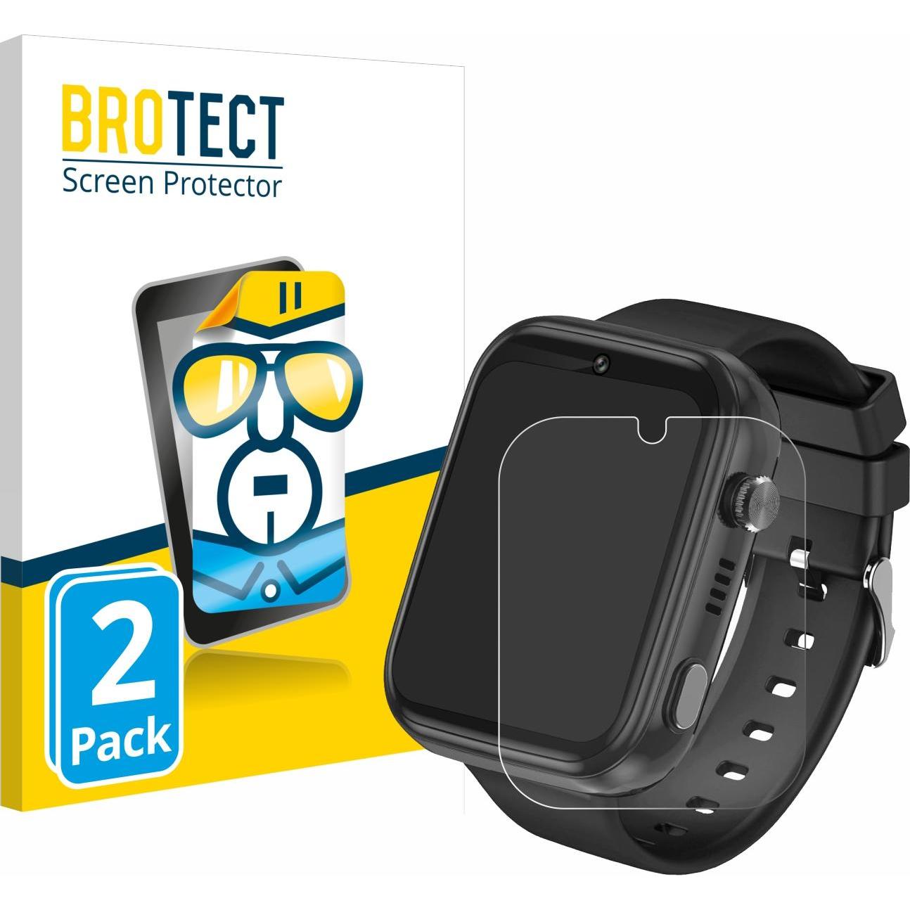 Bild von BROTECT Schutzfolie Displayschutz Klar, Smartwatch Schutzfolie, Transparent