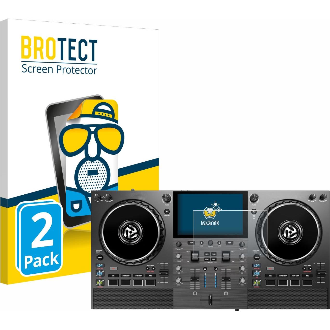 Bild von BROTECT Entspiegelungs-Schutzfolie Displayschutz Matt (2 Stück, Mixstream Pro Go), Tablet Schutzfolie