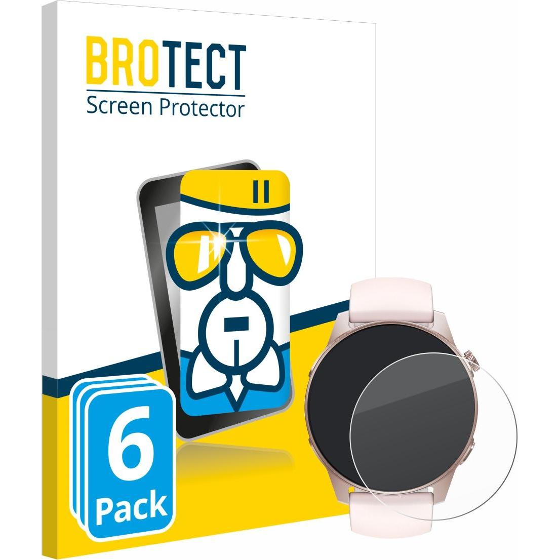 Bild von BROTECT AirGlass Panzerglasfolie, Smartwatch Schutzfolie, Transparent