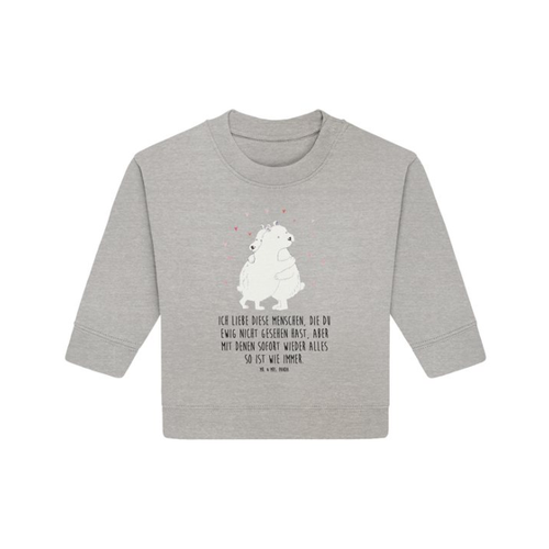 Bild von Mr. & Mrs. Panda Longpullover für Kleinkinder – Eisbär Umarmen