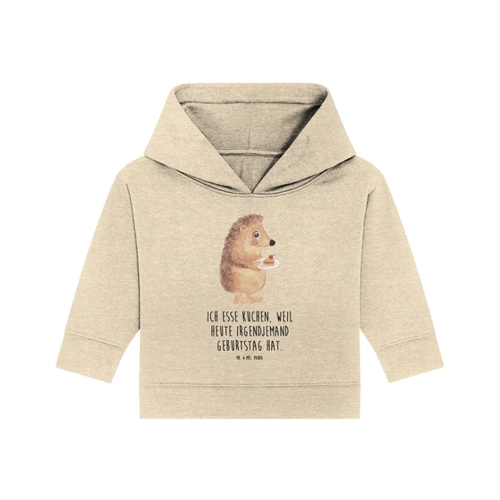 Bild von Mr. & Mrs. Panda Hoodie für Babys - Igel Kuchenstück