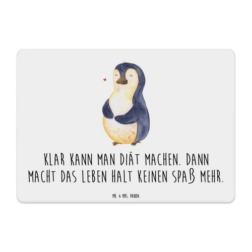 Bild von Mr. & Mrs. Panda Platzset Pinguin Diät - Weiß