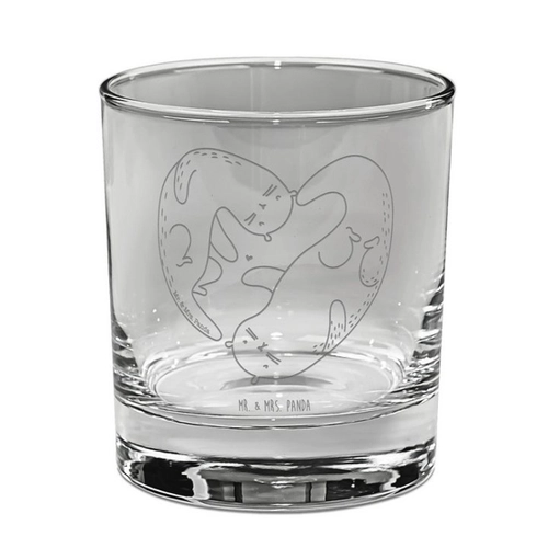 Bild von Mr. & Mrs. Panda Whiskyglas Otter Valentine - Ein stilvolles Geschenk für besondere Anlässe