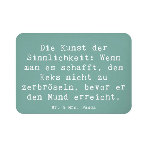 Bild von Mr. & Mrs. Panda Kühlschrankmagnet - Kunst der Sinnlichkeit