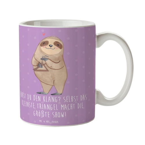 Bild von Mr. & Mrs. Panda Tasse Triangel Klang - Lavendeltraum
