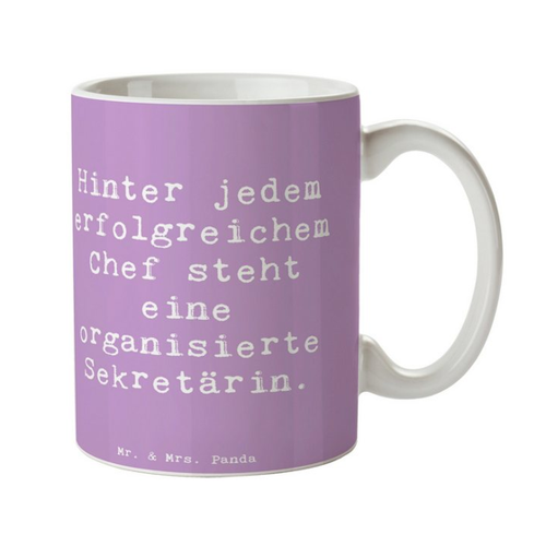 Bild von Mr. & Mrs. Panda Tasse für Sekretärinnen