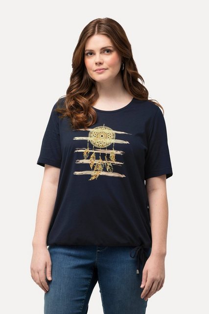 Bild von Grosse Grössen T-Shirt, Damen, blau, Größe: 42/44, Baumwolle, Ulla Popken