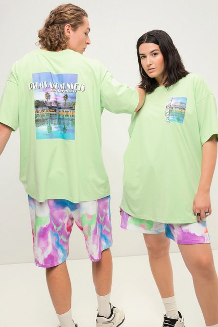 Bild von Große Größen Oversize-Shirt, Damen, grün, Größe: M, Baumwolle, Studio Untold