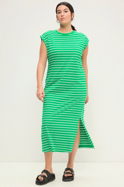 Bild von Große Größen Jersey-Midikleid, Damen, grün, Größe: 42/44, Baumwolle, Studio Untold