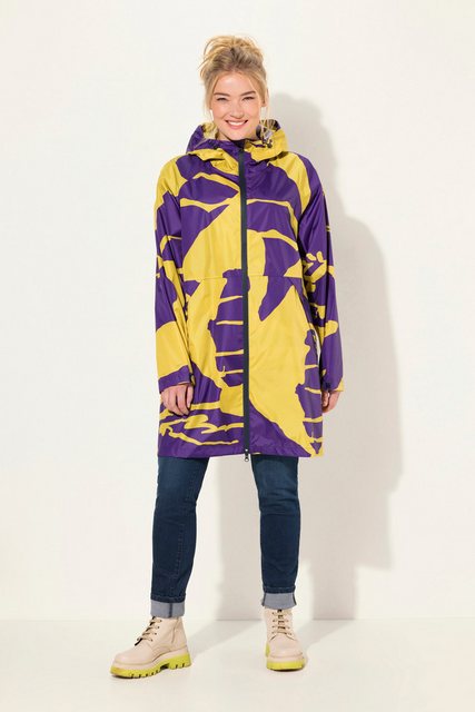Bild von Große Größen Funktions-Regenmantel, Damen, rosa, Größe: XXL, Polyester, LAURASON
