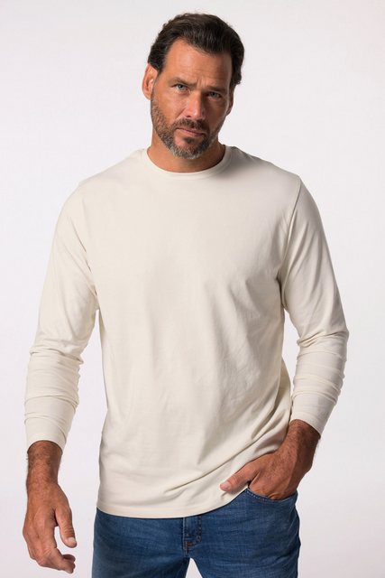 Bild von Große Größen JP AWARE Basic-Unterhemd, Herren, beige, Größe: 8XL, Baumwolle, JP-Aware