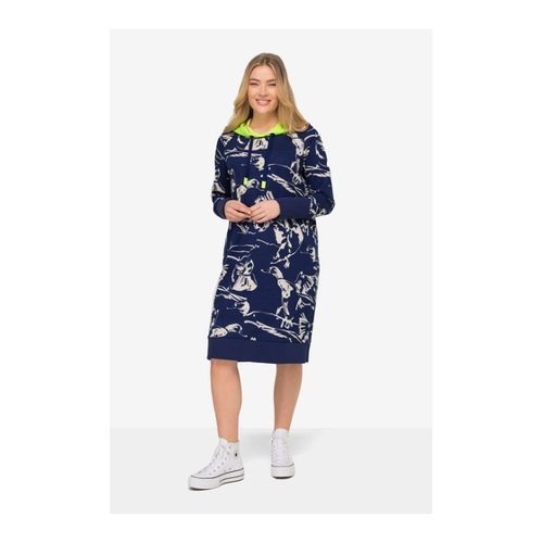 Bild von Stylisches Sweatkleid für Damen in großen Größen