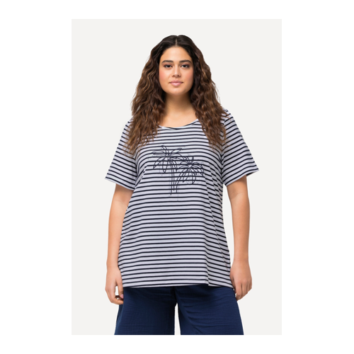 Bild von Ulla Popken Große Größen T-Shirt für Damen in Blau
