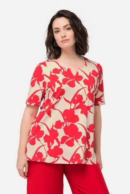 Bild von Große Größen Tunika-Shirt, Damen, rot, Größe: 46/48, Baumwolle, Ulla Popken