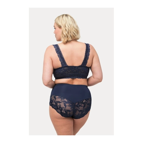 Bild von Ulla Popken Bustier Bralette mit Spitze und Reißverschluss
