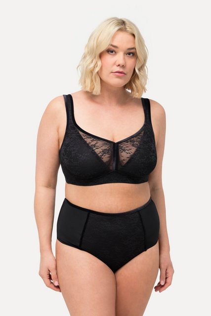 Bild von Große Größen Minimizer-BH, Damen, schwarz, Größe: 100E, Synthetische Fasern/Elasthan, Ulla Popken