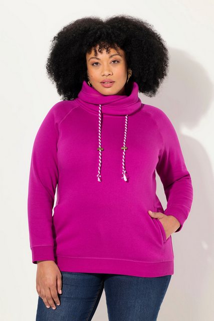 Bild von Große Größen Sweatshirt, Damen, lila, Größe: 58/60, Baumwolle, Ulla Popken
