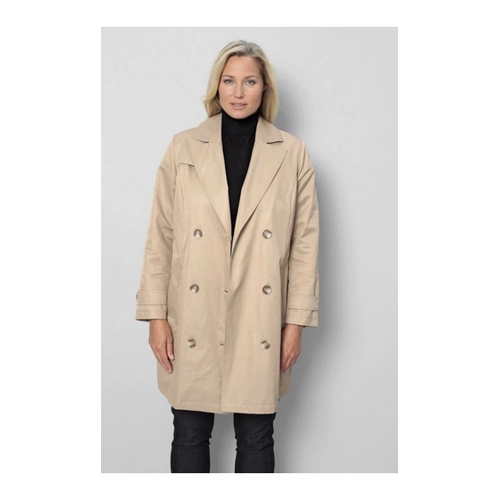 Bild von Meyermode Wintermantel Trenchcoat Straight Fit mit Reverskragen