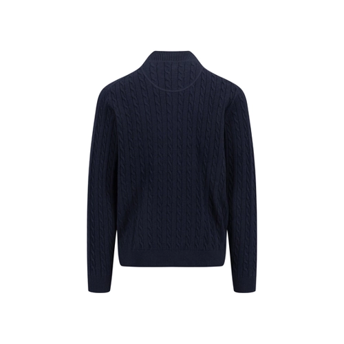 Bild von FYNCH-HATTON Troyer – Bequemer Strickpullover in navy