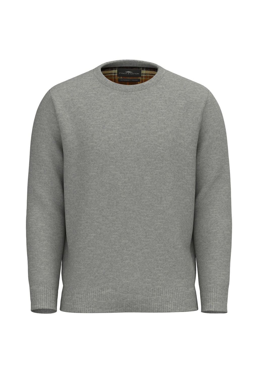 Bild von FYNCH-HATTON Strickpullover, mit Rippbündchen