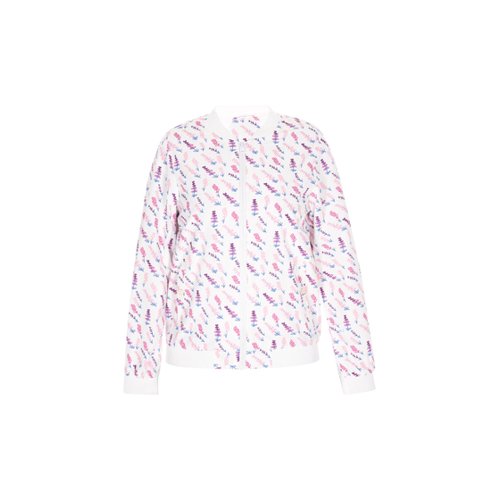 Bild von Swirly Jacke Lila Regular Fit für Damen - XS