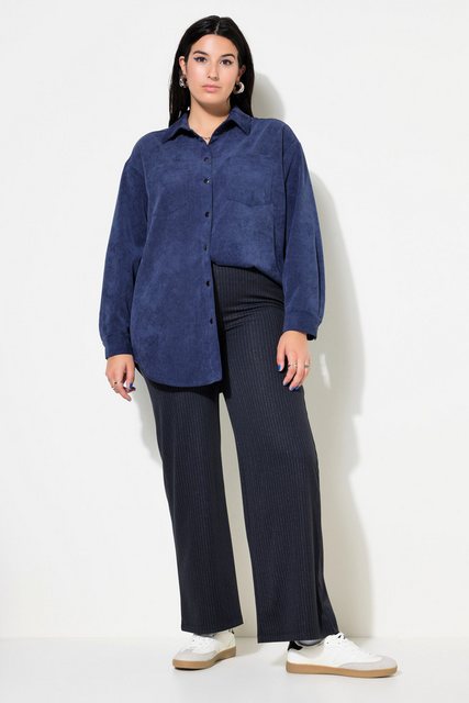 Bild von Grosse Grössen Schlupfhose, Damen, blau, Größe: 54, Polyester/Viskose, Studio Untold
