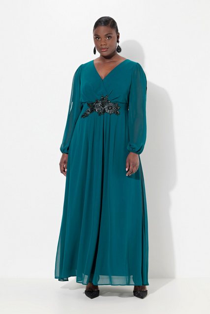 Bild von Große Größen Abendkleid, Damen, türkis, Größe: 42/44, Polyester, Ulla Popken