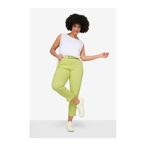 Bild von Angel of Style Regular-fit-Jeans 7/8-Twillhose Slim Fit Neon dyed 5-Pocket