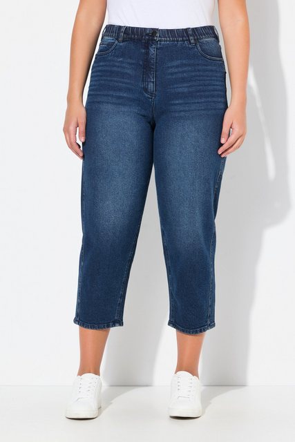 Bild von Große Größen Mom-Jeans, Damen, blau, Größe: 54, Baumwolle, Ulla Popken