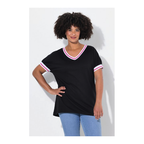 Bild von Stylisches Oversized Sweatshirt mit V-Ausschnitt