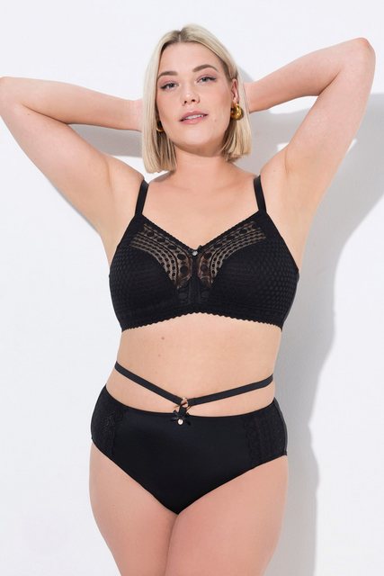 Bild von Große Größen TruYou Midislip, Damen, schwarz, Größe: 50/52, Baumwolle/Synthetische Fasern/Elasthan, Ulla Popken