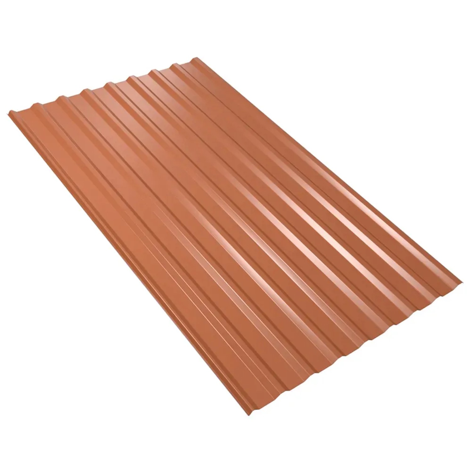 Bild von Trapezblech W20 mit Antikondensvlies 2.900 x 1.135 x 0,75 mm Ziegelrot