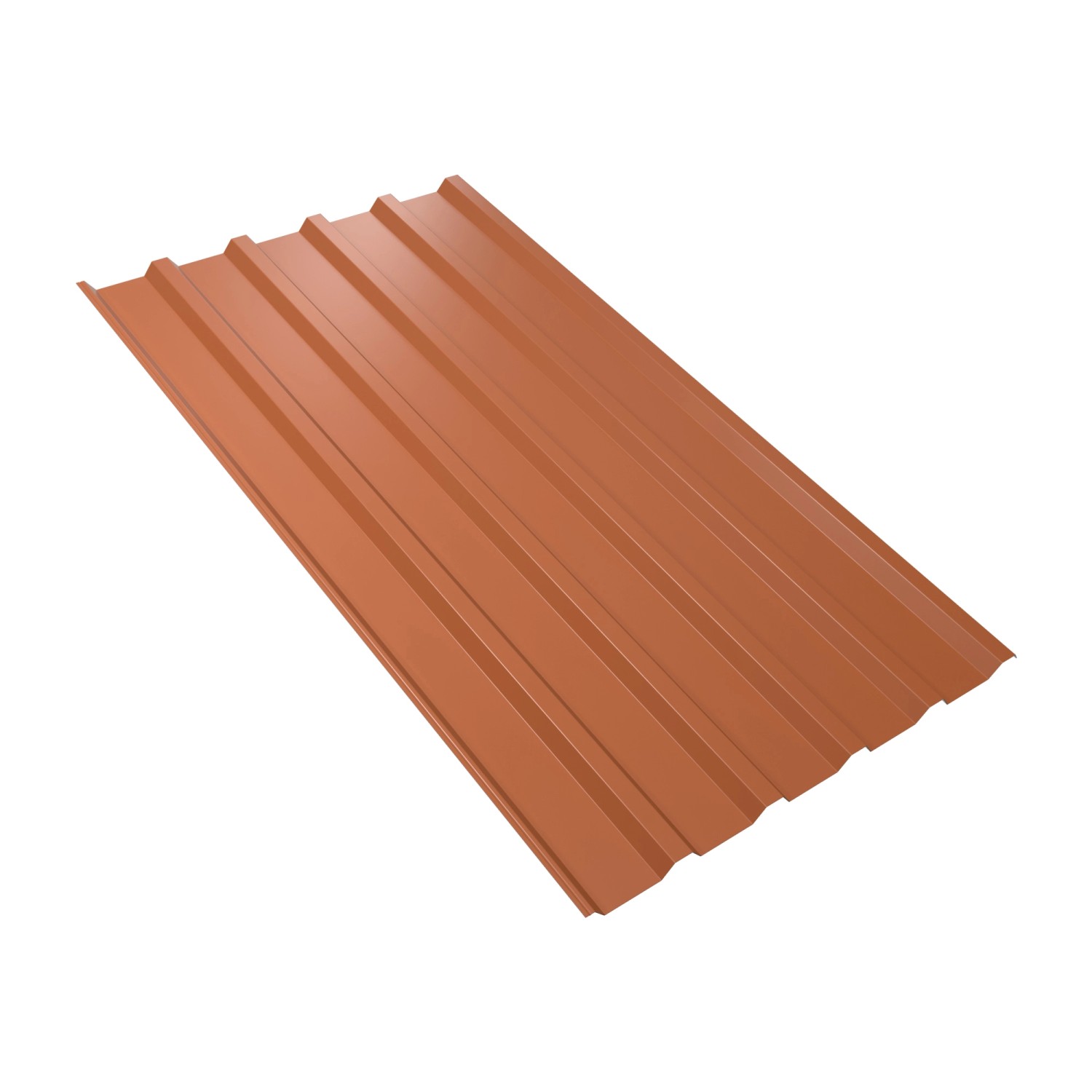 Bild von Trapezblech W35 7.200 mm x 1.070 mm x 0,75 mm Ziegelrot
