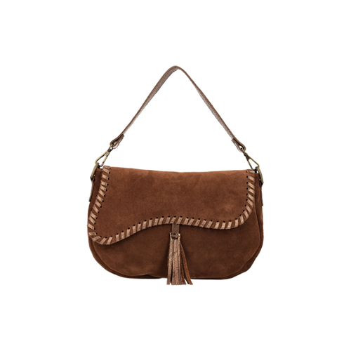 Bild von Stylische IZIA Umhängetasche in Braun für Damen