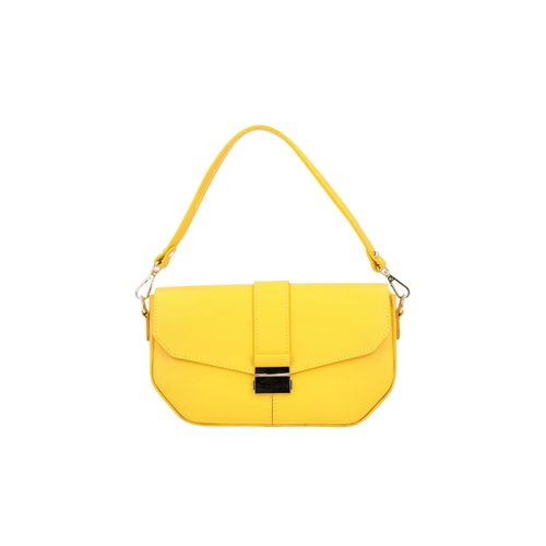 Bild von Faina Handtasche Gelb Unifarben für Damen - One Size