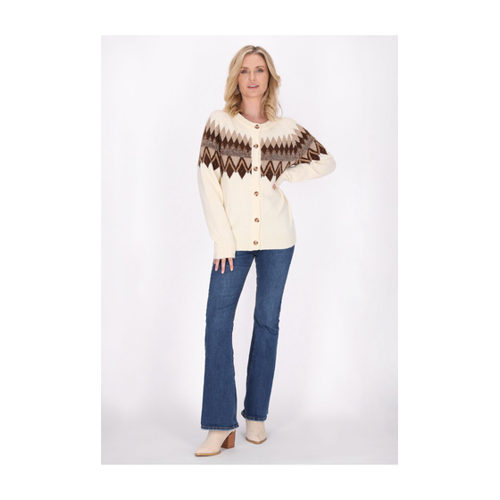 Bild von USHA Strickjacke Mehrfarbig Regular Fit für Damen - M/L