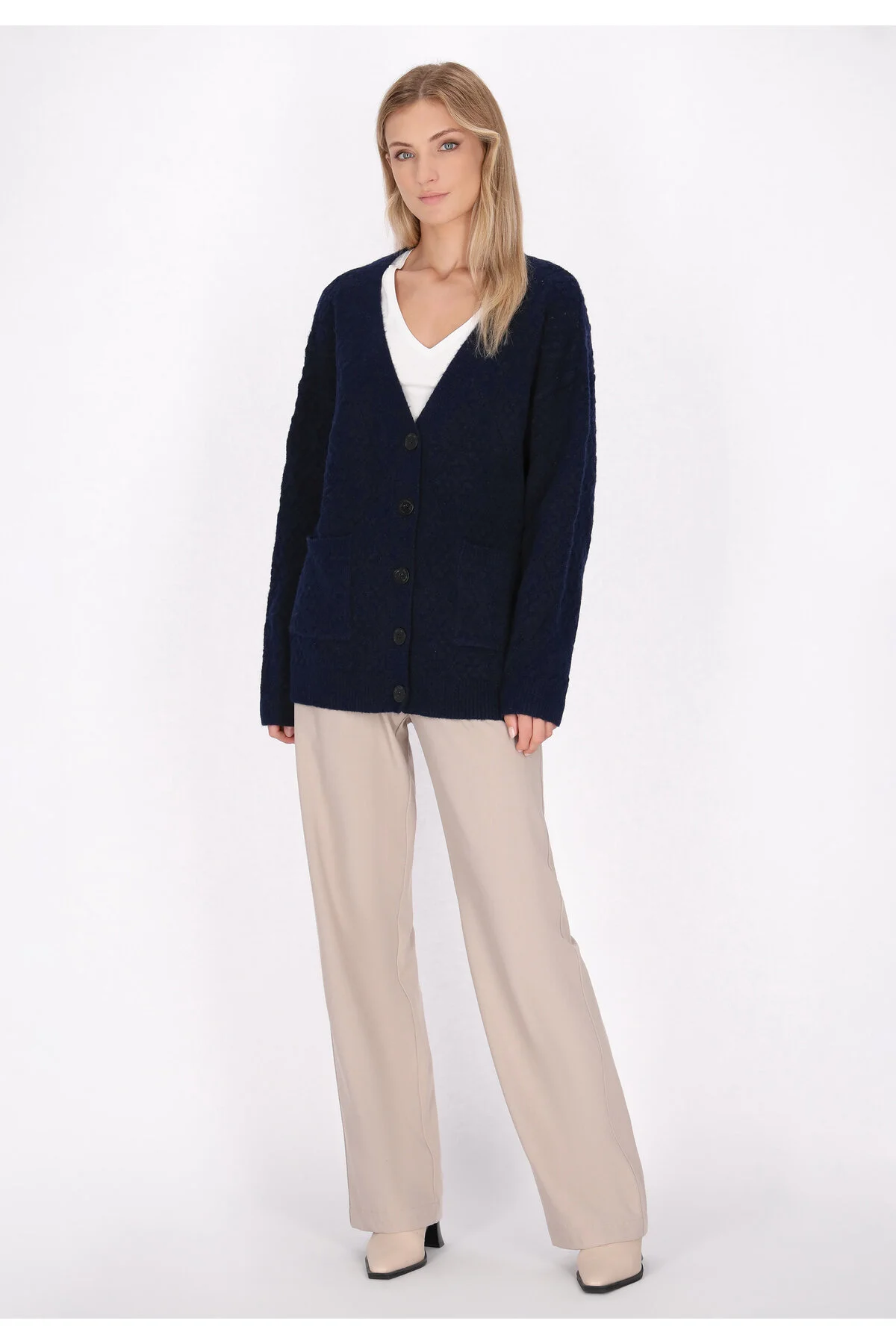 Bild von Dreimaster Strickjacke für Damen - M/L