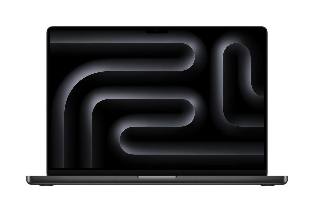 Bild von APPLE MacBook Pro Z1FU 41,05cm 16,2Zoll Nano M4 Pro 14C CPU/20C GPU/16C N.E. 48GB 1TB SSD 140W USB-C DE Schwarz (Z1FU-MX2Y3D/A-07NN5F)