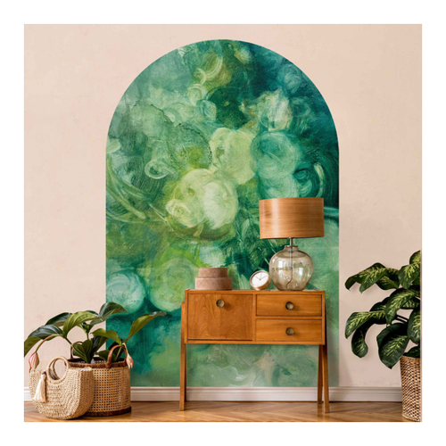 Bild von Smaragd Pilea Rundbogen Tapete – Produktcheck