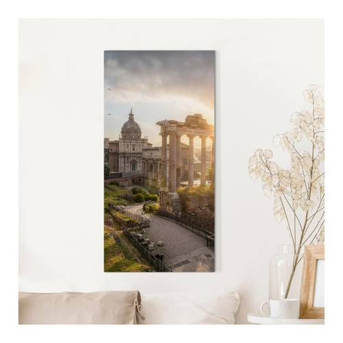 Bild von Leinwandbild Forum Romanum bei Sonnenaufgang