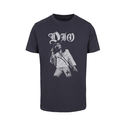 Bild von Merchcode Dio Regenbogen-Foto-T-Shirt für Herren - L