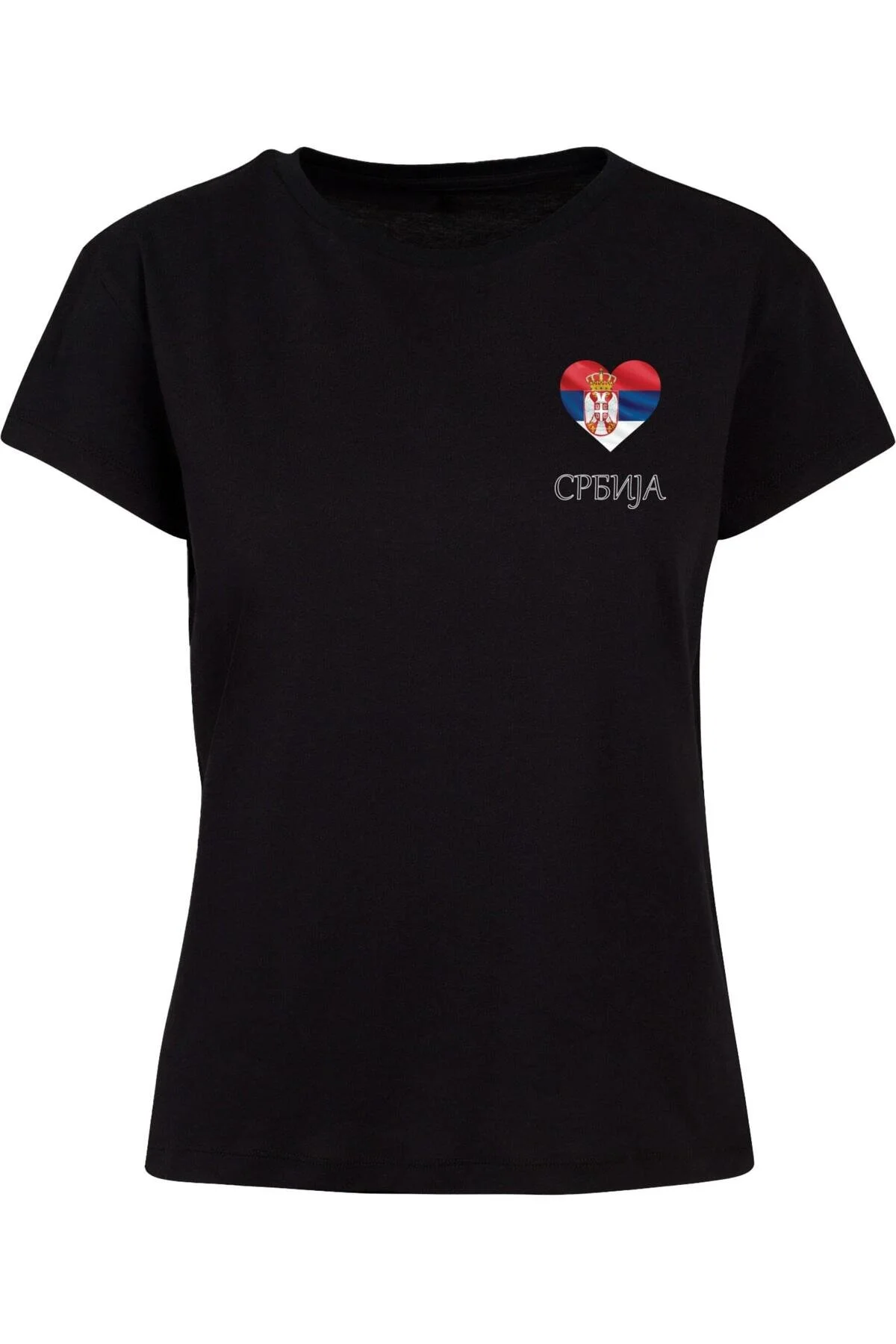 Bild von Merchcode Merchcode Fußball Serbien T-shirt für Damen - XS