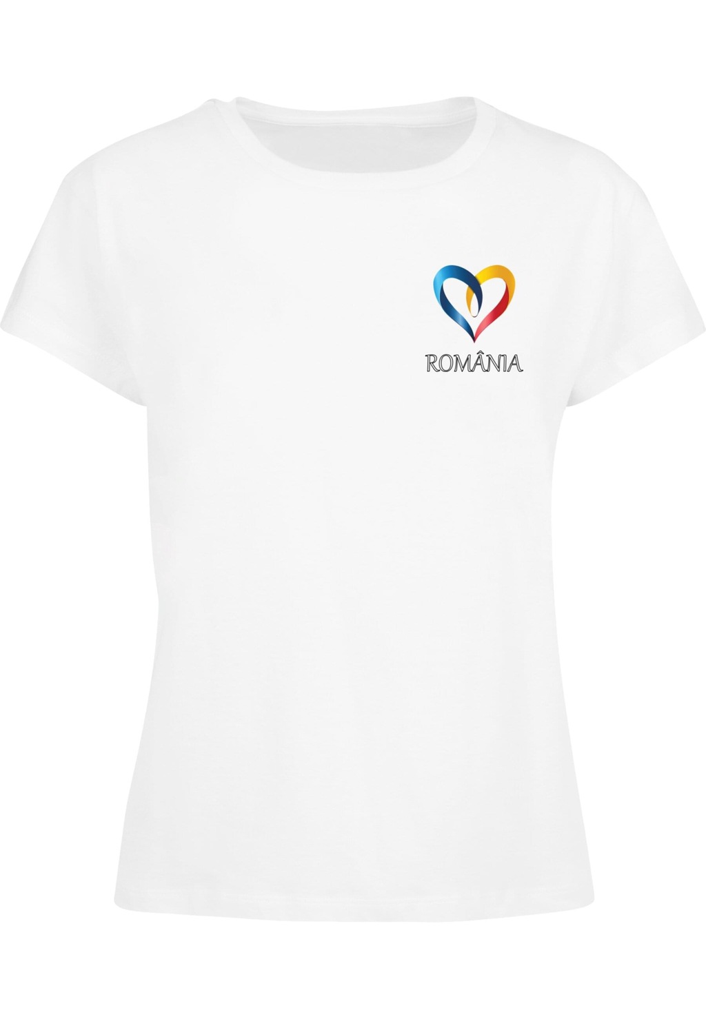 Bild von Merchcode T-shirt Weiß Regular Fit für Damen - L