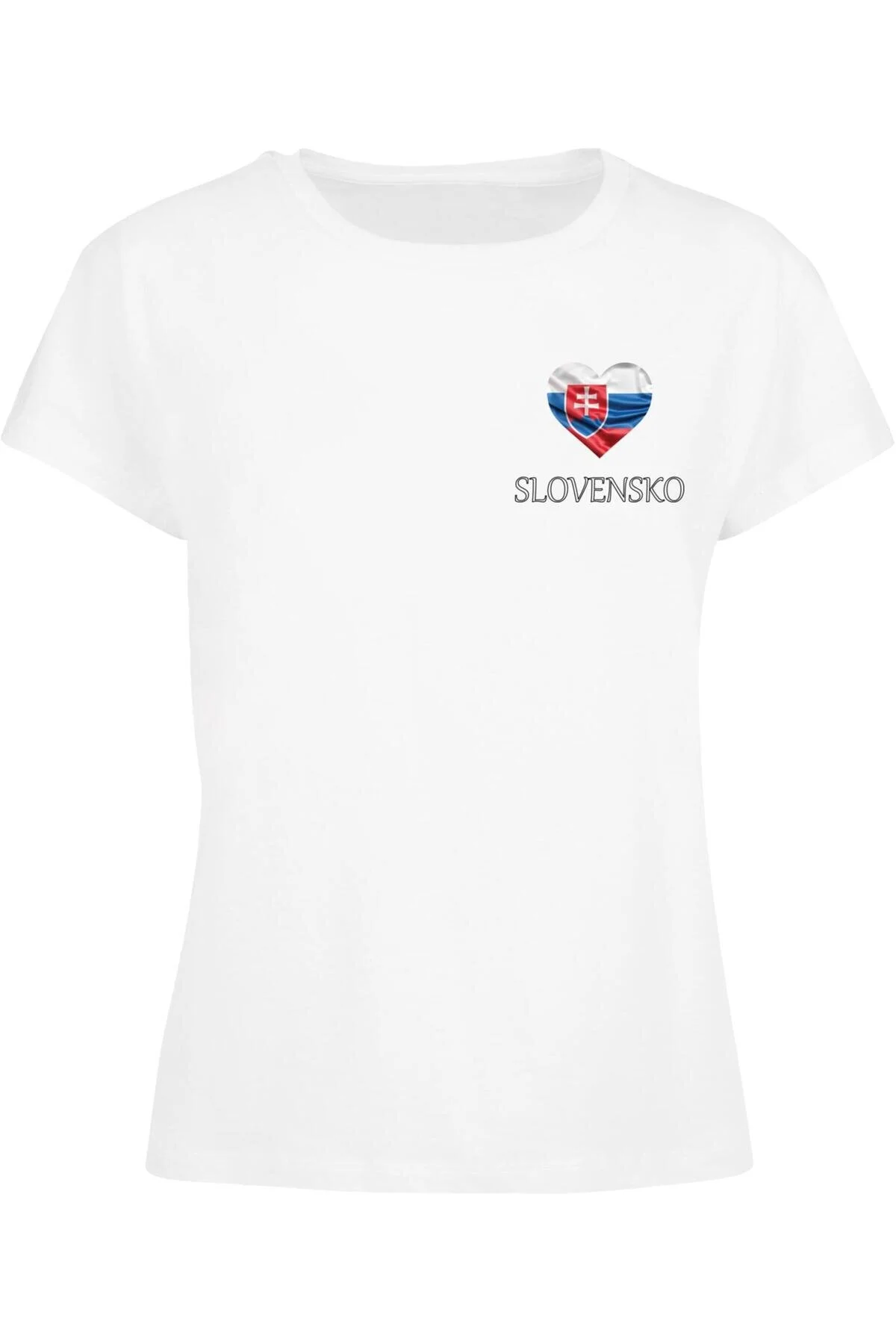 Bild von Merchcode T-shirt Weiß Regular Fit für Damen - XS