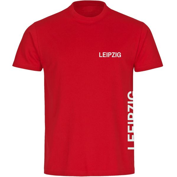 Bild von multifanshop Kinder T-Shirt - Leipzig - Brust & Seite - Druck weiß - Kind